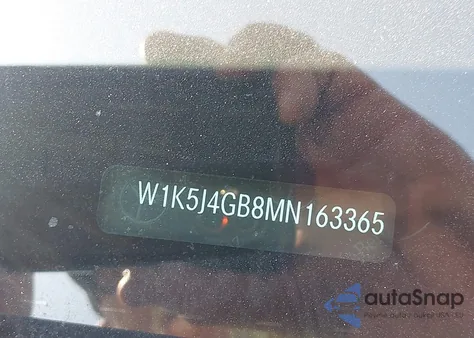 2021 Mercedes-Benz Cla 250 из США, поврежденный, VIN W1K5J4GB8MN163365